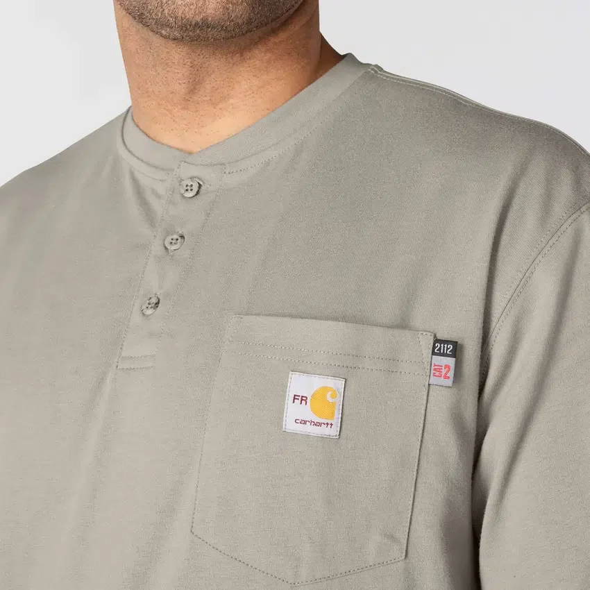 Ανδρικό Fr Force Dearborn Henley με φαρδιά εφαρμογή και μακριά μανίκια