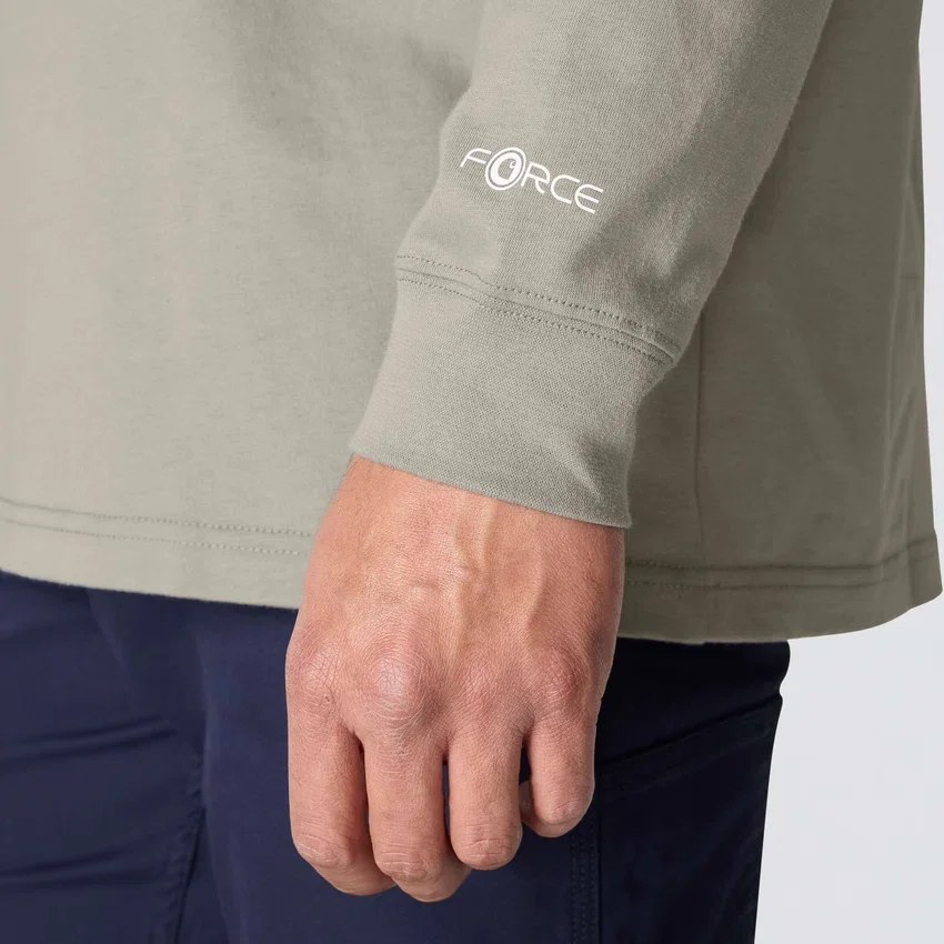 Ανδρικό Fr Force Dearborn Henley με φαρδιά εφαρμογή και μακριά μανίκια