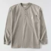 Ανδρικό Fr Force Dearborn Henley με φαρδιά εφαρμογή και μακριά μανίκια