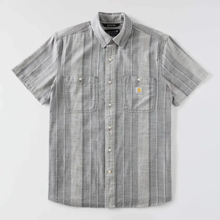 Ανδρικό καρό πουκάμισο Bozeman με χαλαρή εφαρμογή και κοντά μανίκια