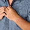 Ανδρικό καρό πουκάμισο Montana Bozeman με χαλαρή εφαρμογή και κοντά μανίκια