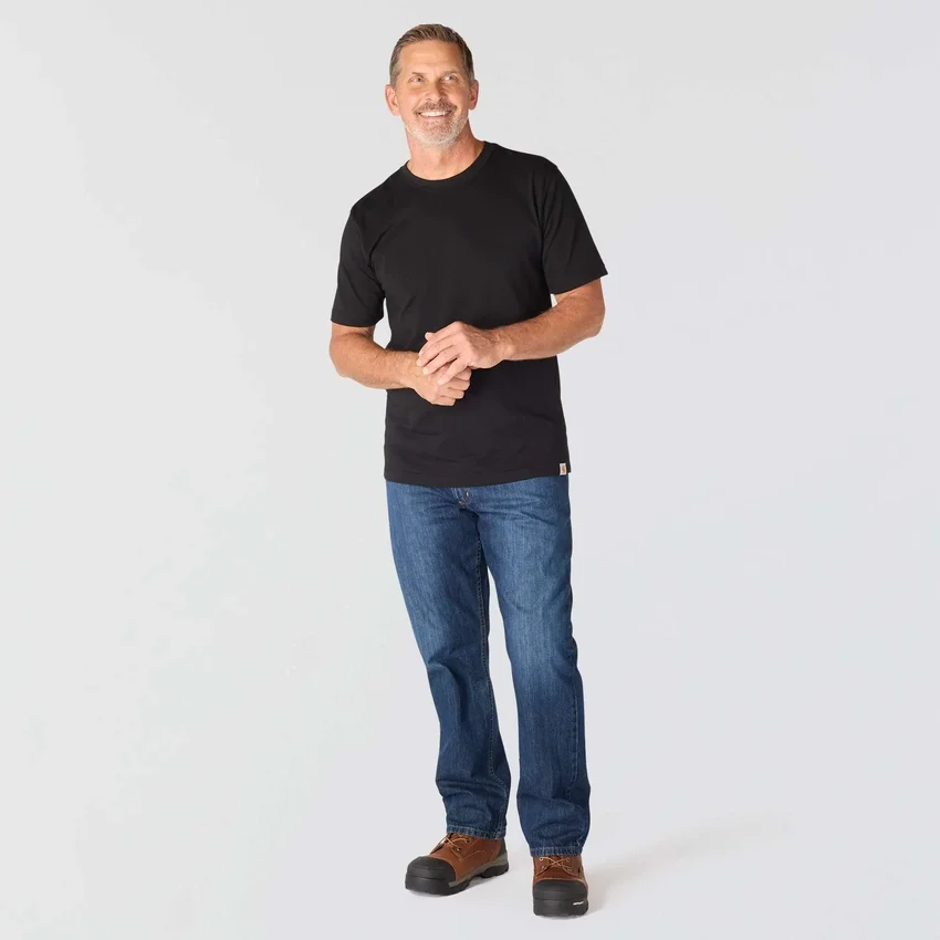 Ανδρικό κοντομάνικο T-shirt Irvine με χαλαρά μανίκια