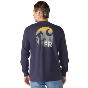 Ανδρικό μακρυμάνικο T-shirt Force Irvine FR με σχέδιο πετρελαιοπηγής - Πυρίμαχα πουκάμισα