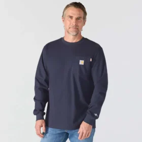 Ανδρικό μακρυμάνικο T-shirt Force Irvine FR με σχέδιο πετρελαιοπηγής – Πυρίμαχα πουκάμισα