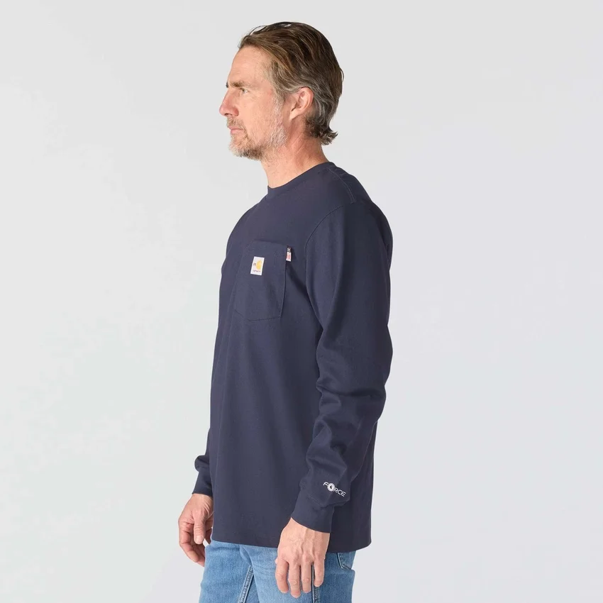 Ανδρικό μακρυμάνικο T-shirt Force Irvine FR με σχέδιο πετρελαιοπηγής - Πυρίμαχα πουκάμισα