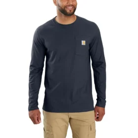 Ανδρικό μακρυμάνικο T-shirt με μανίκια Force και ιδιότητες απομάκρυνσης υγρασίας