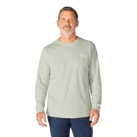 Ανδρικό μακρυμάνικο T-shirt με μανίκια Force και ιδιότητες απομάκρυνσης υγρασίας