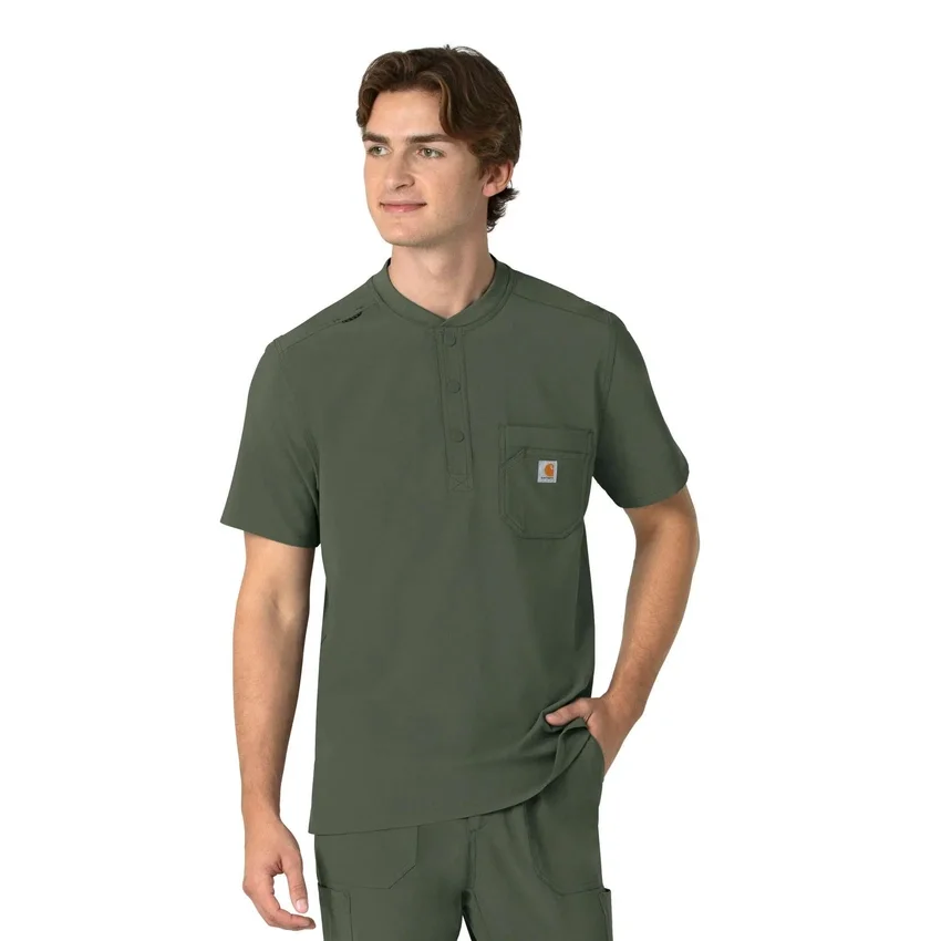 Ανδρικό μπλουζάκι Henley Force Cross-Flex