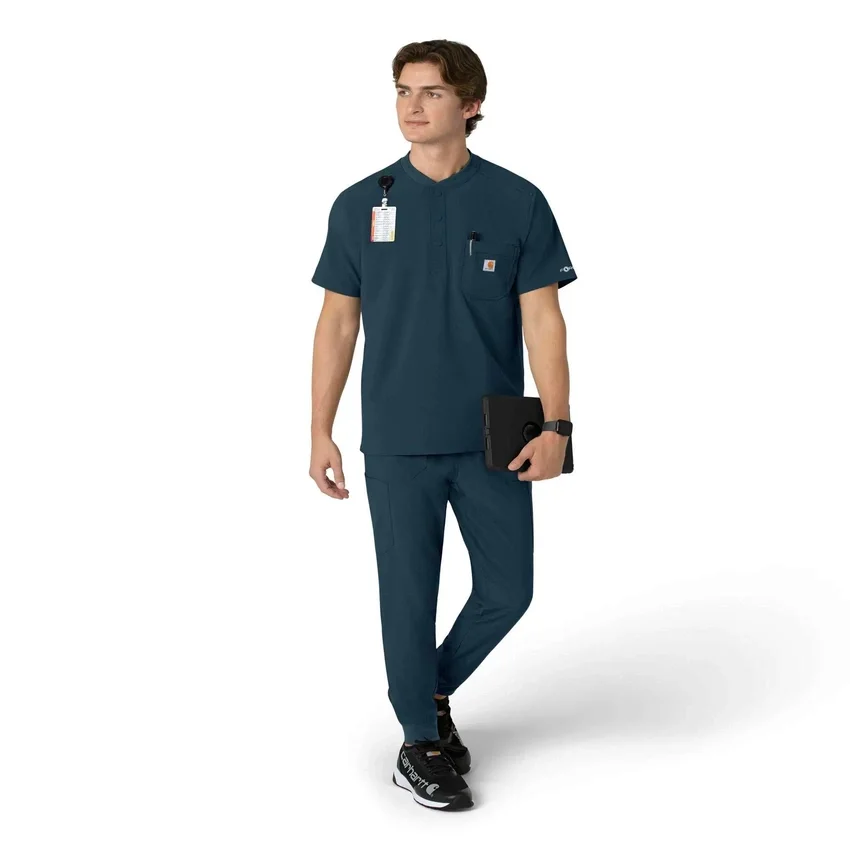 Ανδρικό μπλουζάκι Henley Force Cross-Flex