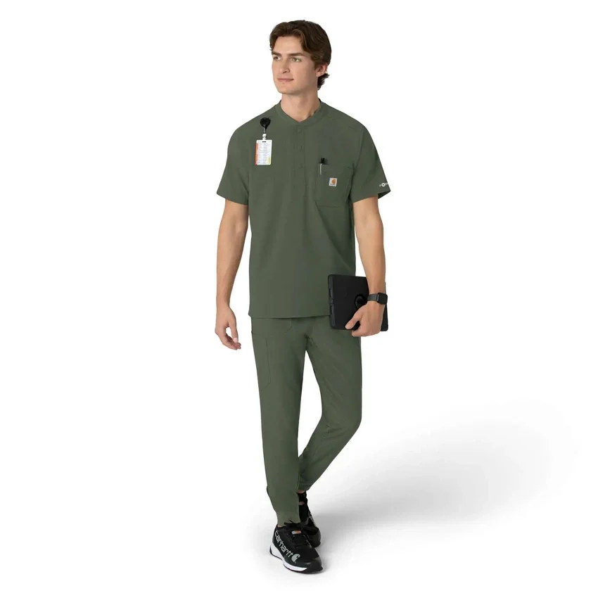 Ανδρικό μπλουζάκι Henley Force Cross-Flex