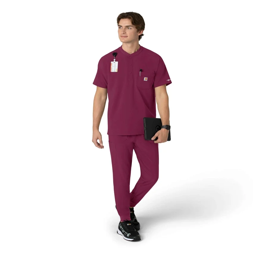Ανδρικό μπλουζάκι Henley Force Cross-Flex