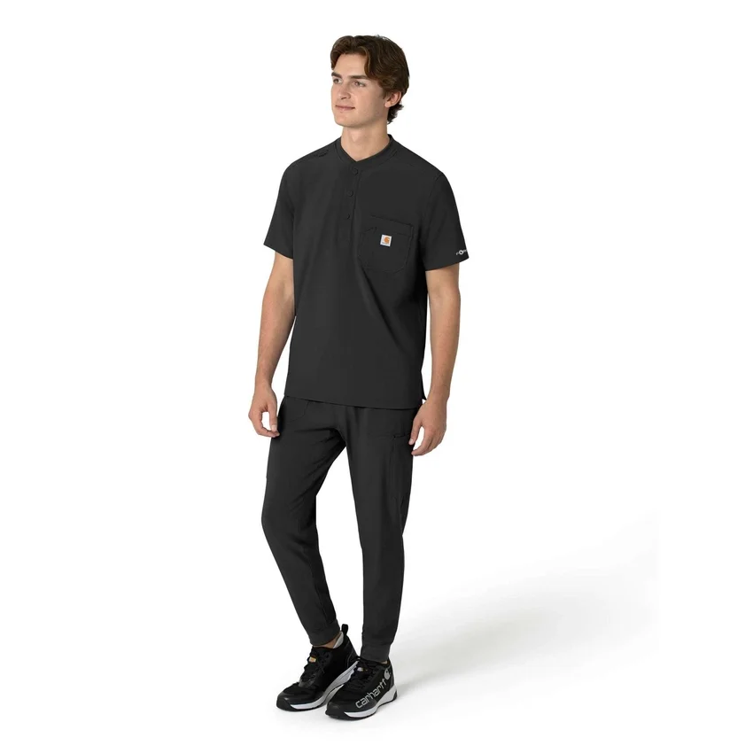 Ανδρικό μπλουζάκι Henley Force Cross-Flex