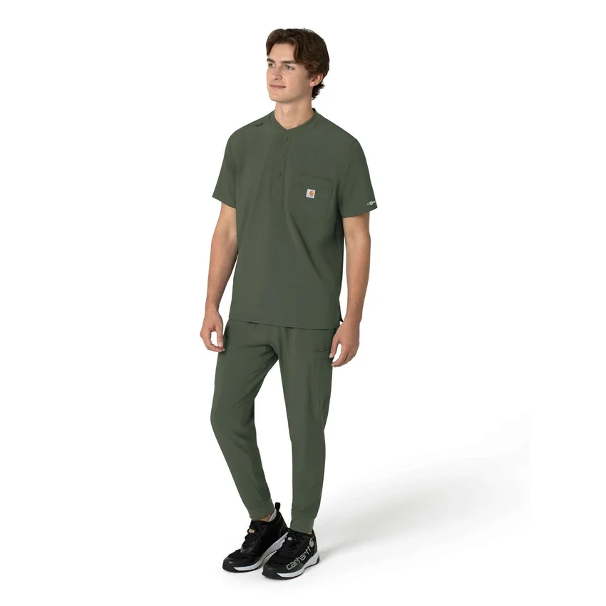Ανδρικό μπλουζάκι Henley Force Cross-Flex