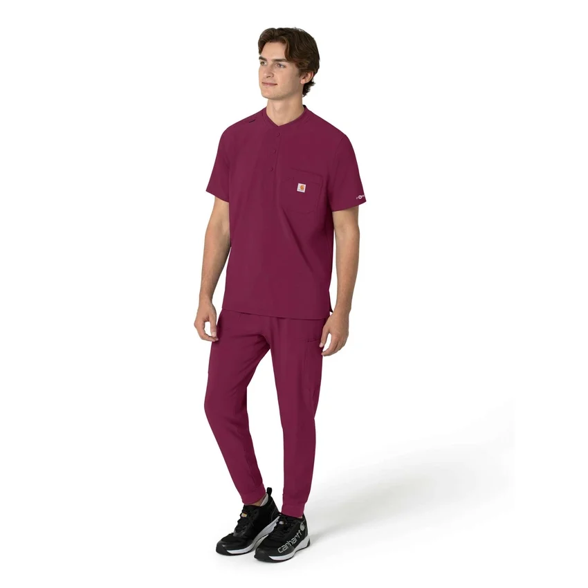 Ανδρικό μπλουζάκι Henley Force Cross-Flex
