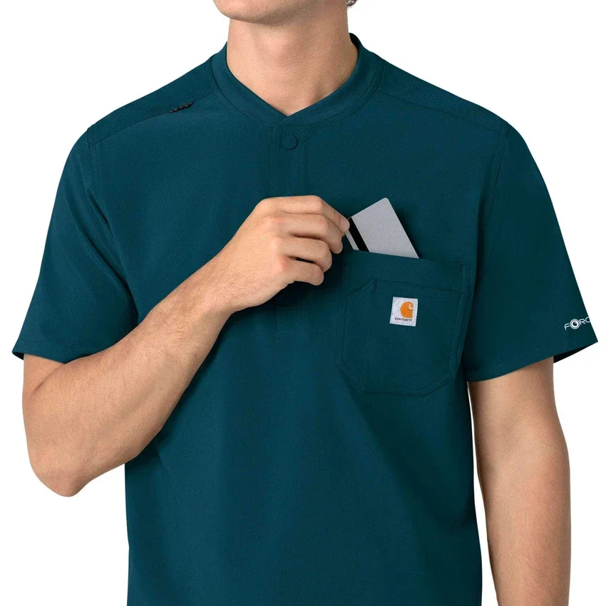 Ανδρικό μπλουζάκι Henley Force Cross-Flex