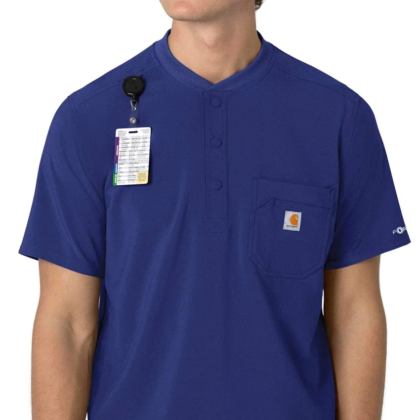 Ανδρικό μπλουζάκι Henley Force Cross-Flex
