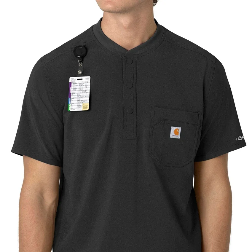 Ανδρικό μπλουζάκι Henley Force Cross-Flex