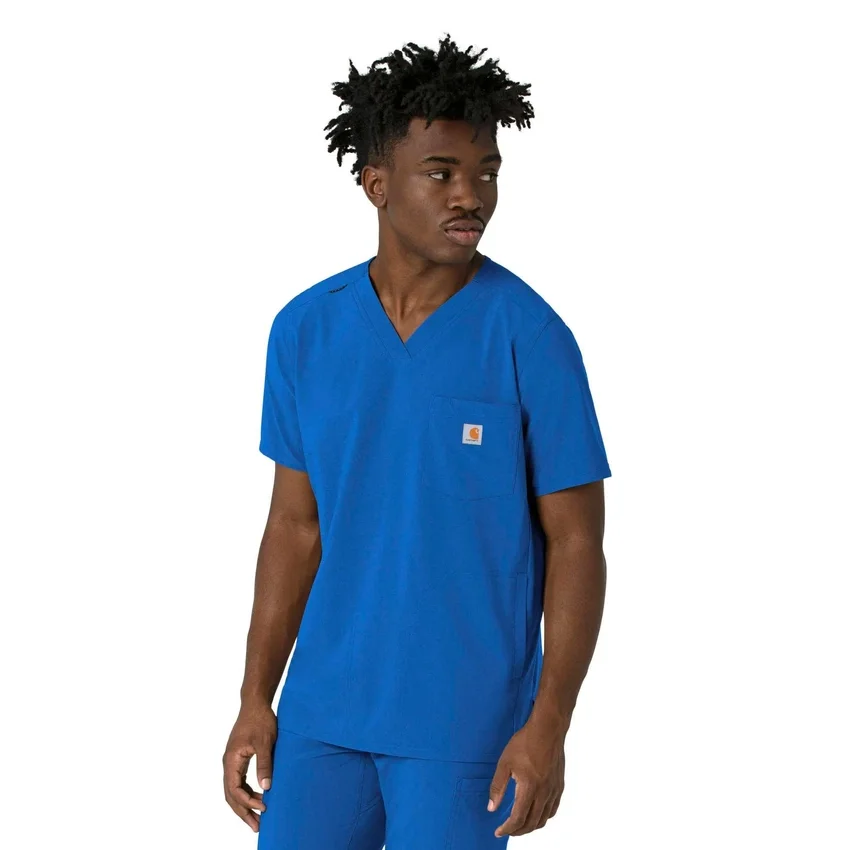 Ανδρικό μπλουζάκι νοσηλευτικής με V-neck Force Cross-Flex