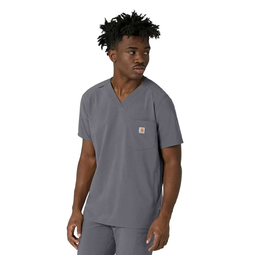 Ανδρικό μπλουζάκι νοσηλευτικής με V-neck Force Cross-Flex