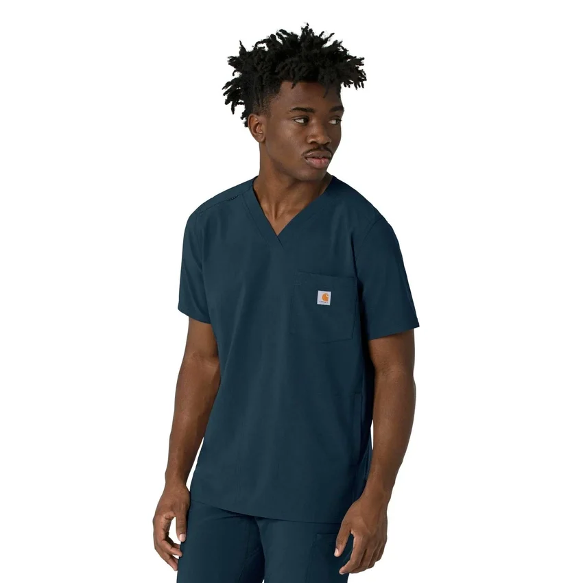 Ανδρικό μπλουζάκι νοσηλευτικής με V-neck Force Cross-Flex