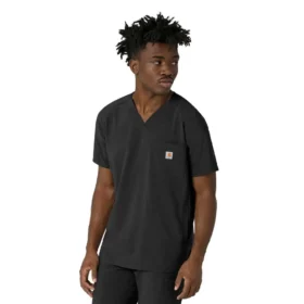 Ανδρικό μπλουζάκι νοσηλευτικής με V-neck Force Cross-Flex