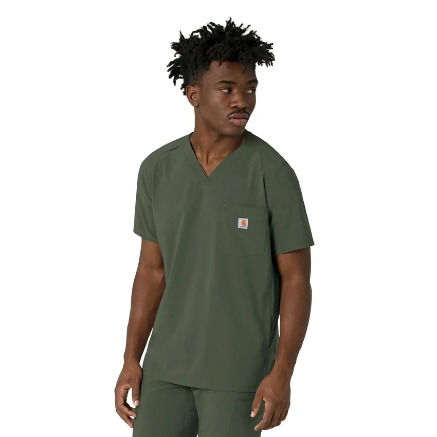 Ανδρικό μπλουζάκι νοσηλευτικής με V-neck Force Cross-Flex