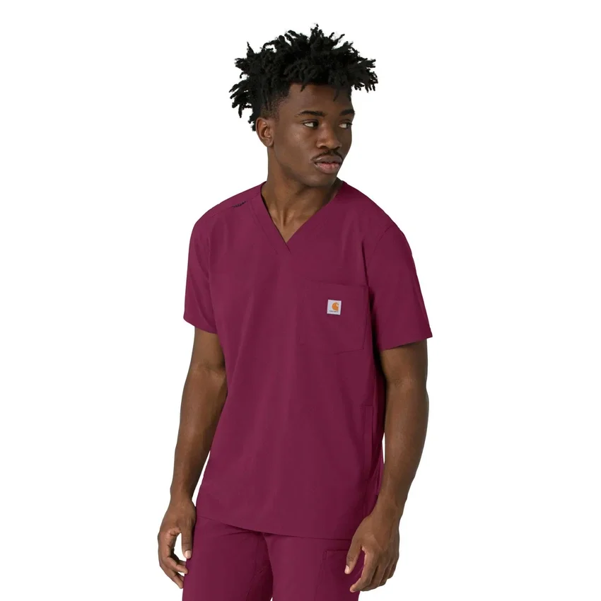 Ανδρικό μπλουζάκι νοσηλευτικής με V-neck Force Cross-Flex