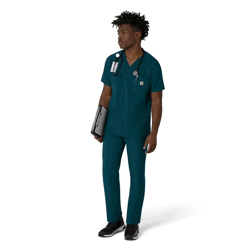 Ανδρικό μπλουζάκι νοσηλευτικής με V-neck Force Cross-Flex