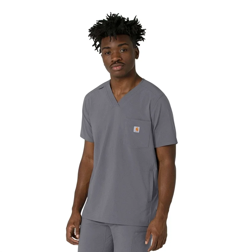 Ανδρικό μπλουζάκι νοσηλευτικής με V-neck Force Cross-Flex