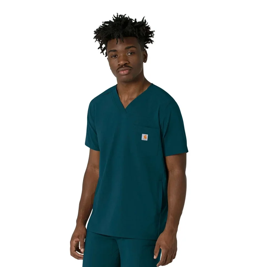 Ανδρικό μπλουζάκι νοσηλευτικής με V-neck Force Cross-Flex