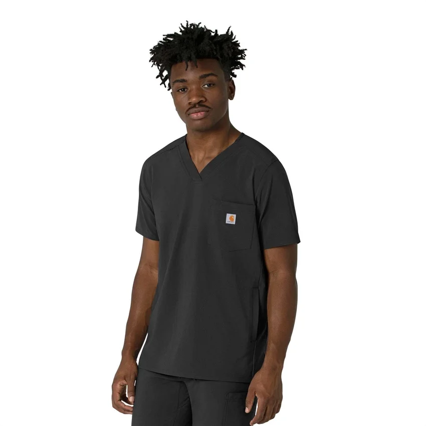 Ανδρικό μπλουζάκι νοσηλευτικής με V-neck Force Cross-Flex
