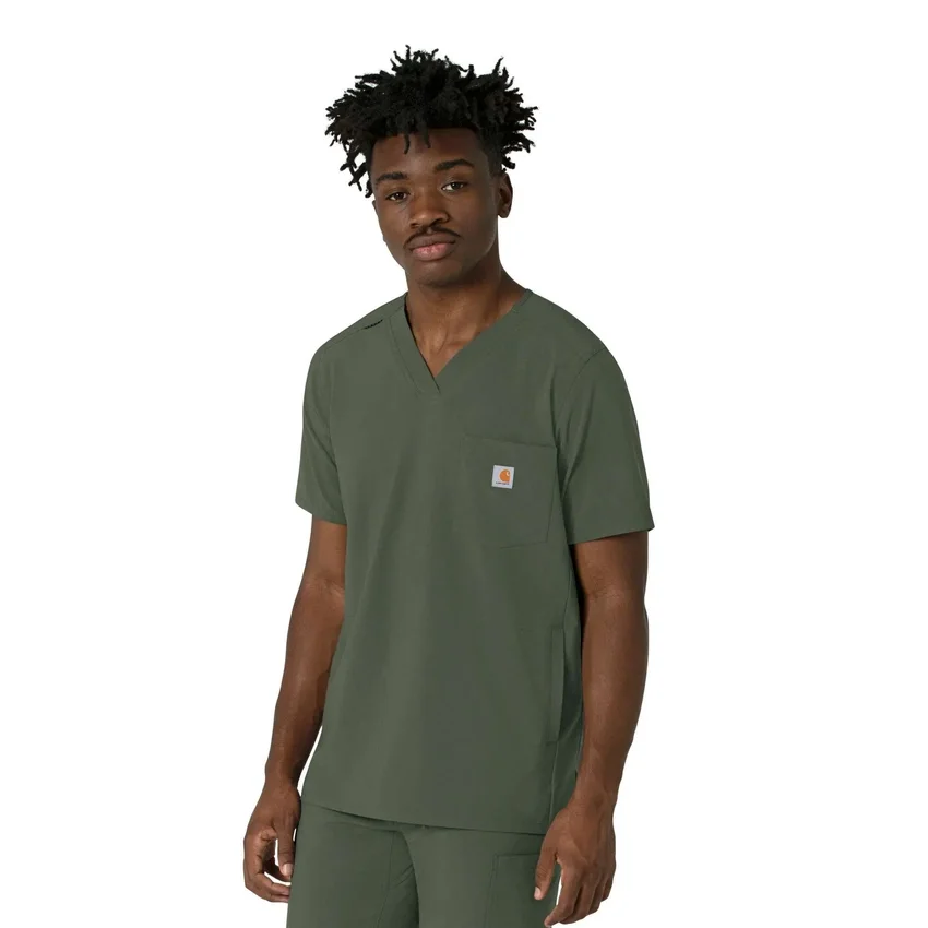 Ανδρικό μπλουζάκι νοσηλευτικής με V-neck Force Cross-Flex