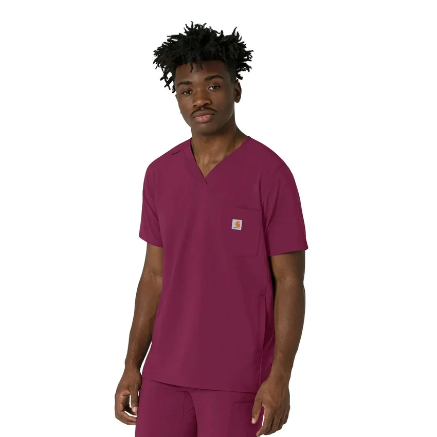 Ανδρικό μπλουζάκι νοσηλευτικής με V-neck Force Cross-Flex