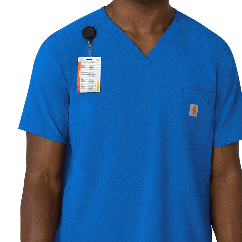 Ανδρικό μπλουζάκι νοσηλευτικής με V-neck Force Cross-Flex