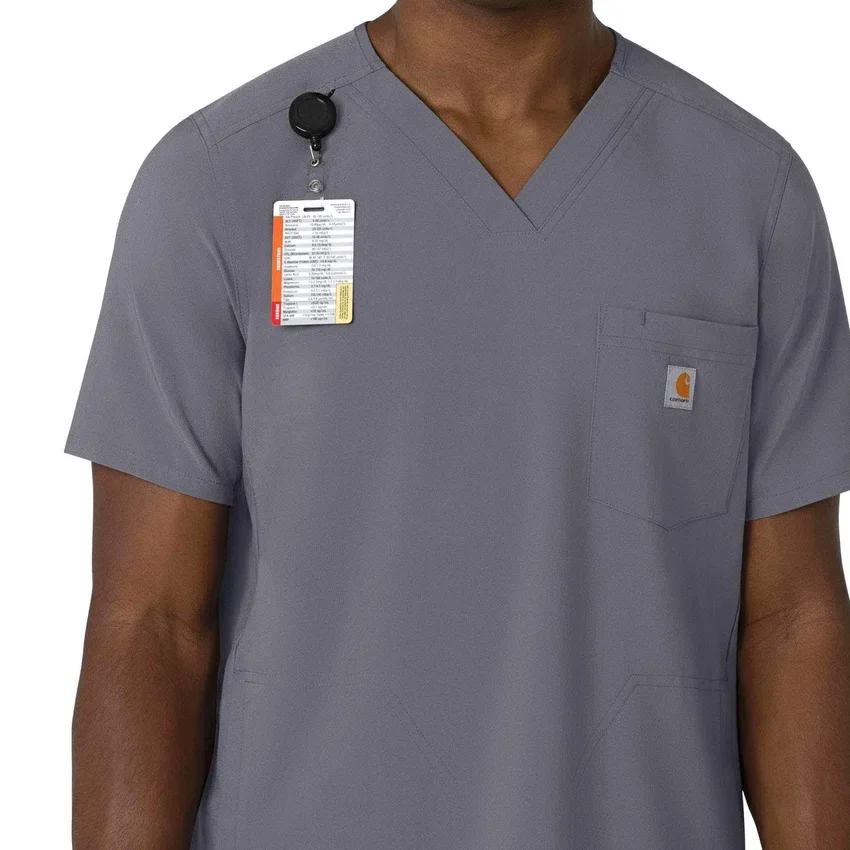 Ανδρικό μπλουζάκι νοσηλευτικής με V-neck Force Cross-Flex