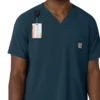 Ανδρικό μπλουζάκι νοσηλευτικής με V-neck Force Cross-Flex