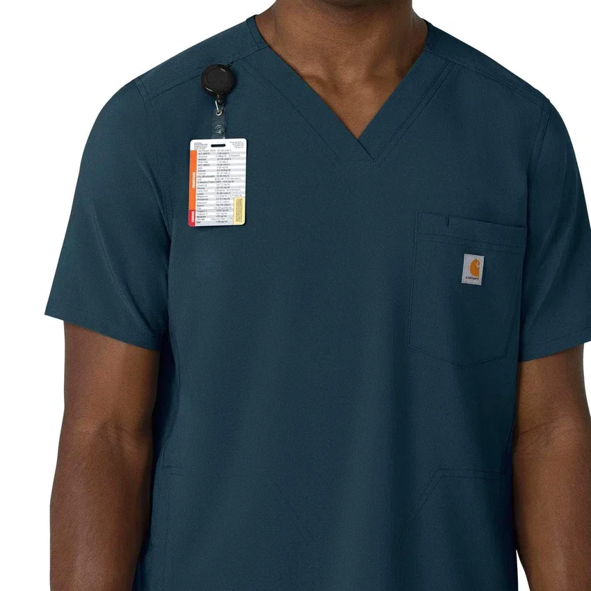 Ανδρικό μπλουζάκι νοσηλευτικής με V-neck Force Cross-Flex