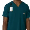Ανδρικό μπλουζάκι νοσηλευτικής με V-neck Force Cross-Flex