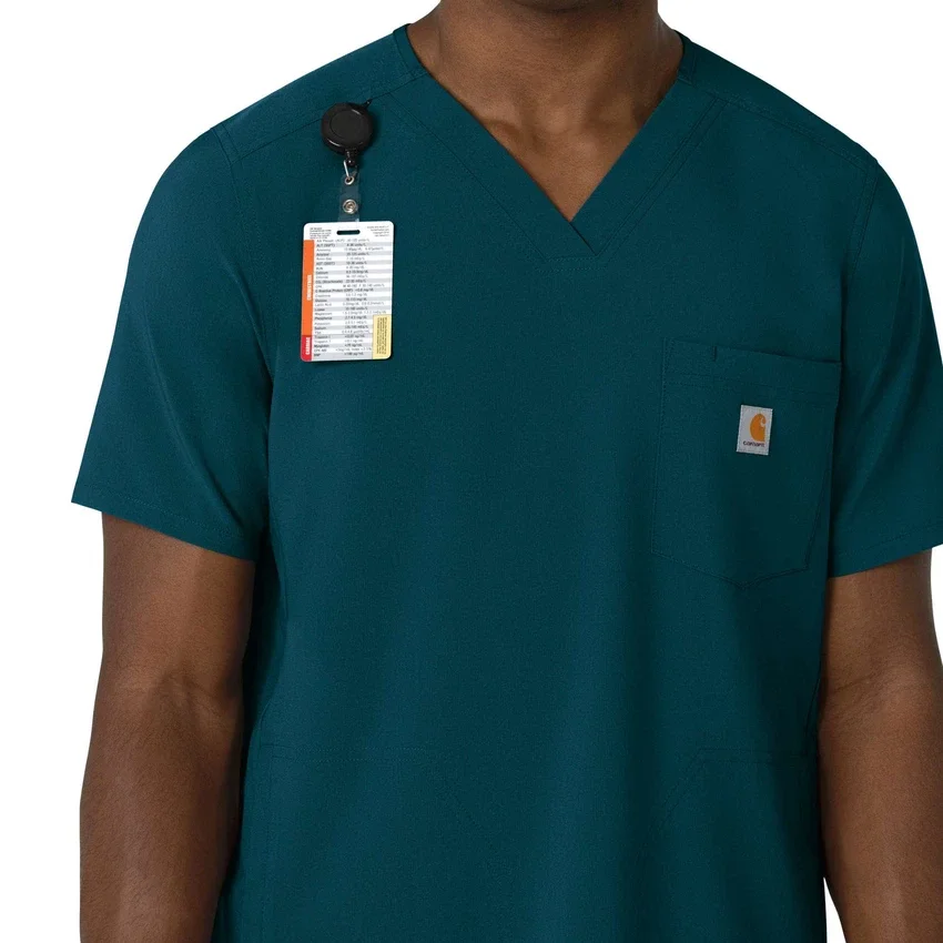 Ανδρικό μπλουζάκι νοσηλευτικής με V-neck Force Cross-Flex