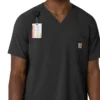 Ανδρικό μπλουζάκι νοσηλευτικής με V-neck Force Cross-Flex