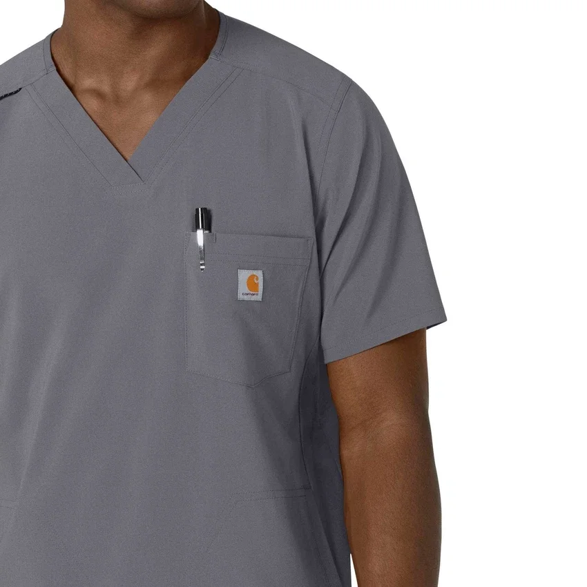 Ανδρικό μπλουζάκι νοσηλευτικής με V-neck Force Cross-Flex