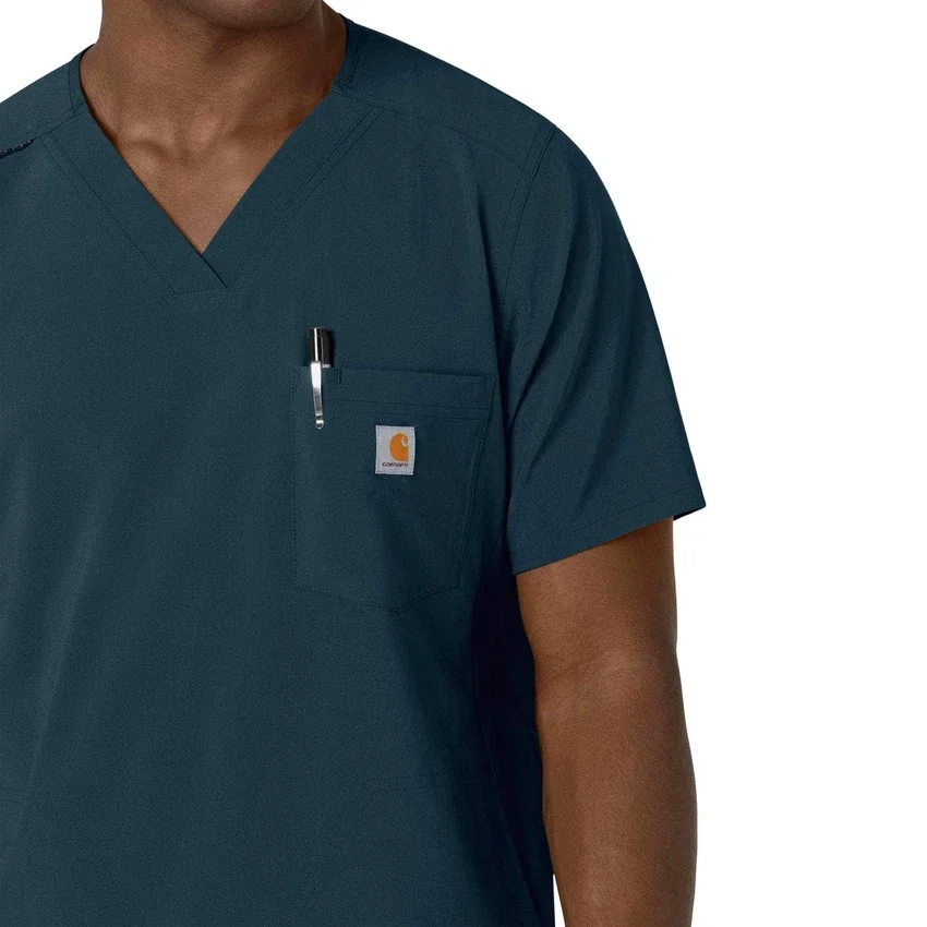 Ανδρικό μπλουζάκι νοσηλευτικής με V-neck Force Cross-Flex