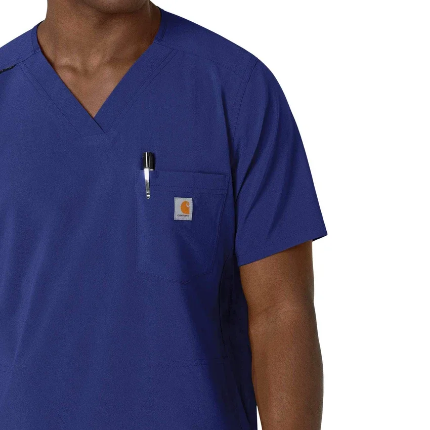 Ανδρικό μπλουζάκι νοσηλευτικής με V-neck Force Cross-Flex