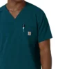 Ανδρικό μπλουζάκι νοσηλευτικής με V-neck Force Cross-Flex