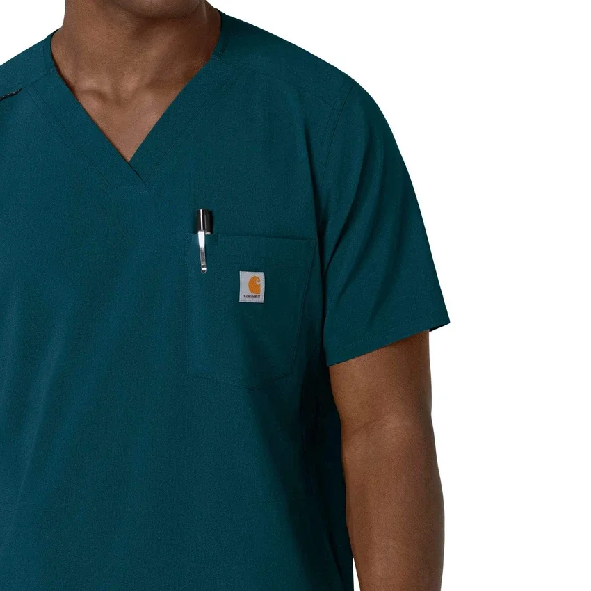 Ανδρικό μπλουζάκι νοσηλευτικής με V-neck Force Cross-Flex
