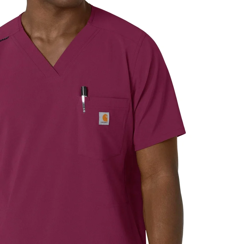 Ανδρικό μπλουζάκι νοσηλευτικής με V-neck Force Cross-Flex