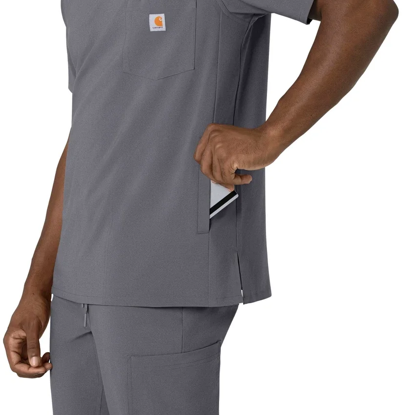 Ανδρικό μπλουζάκι νοσηλευτικής με V-neck Force Cross-Flex