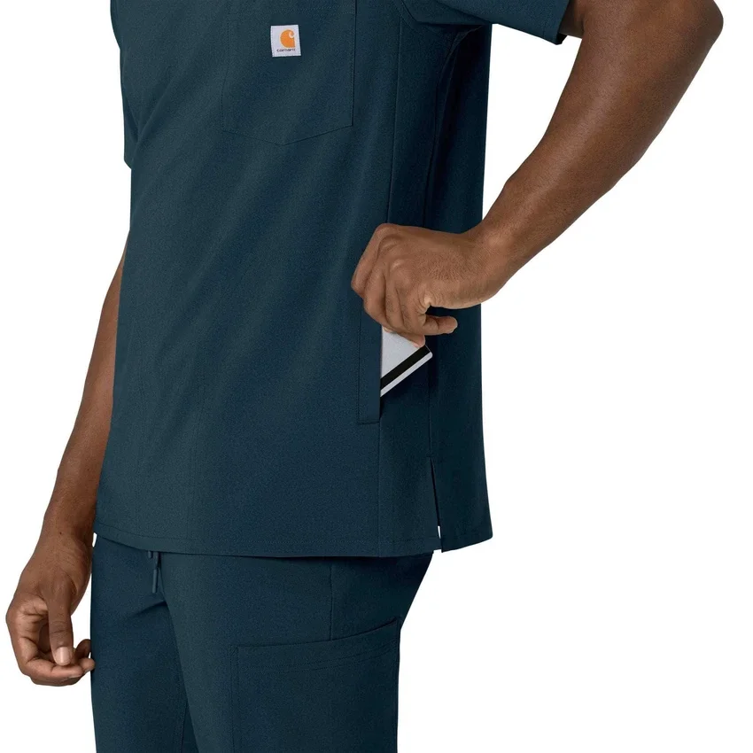 Ανδρικό μπλουζάκι νοσηλευτικής με V-neck Force Cross-Flex