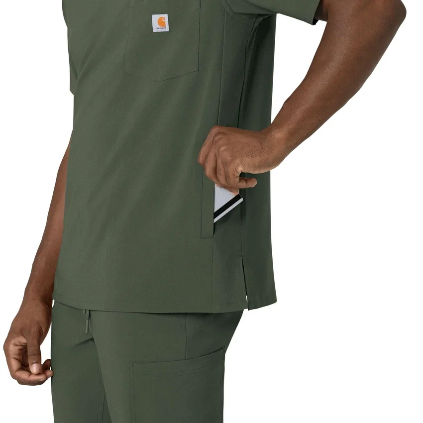 Ανδρικό μπλουζάκι νοσηλευτικής με V-neck Force Cross-Flex