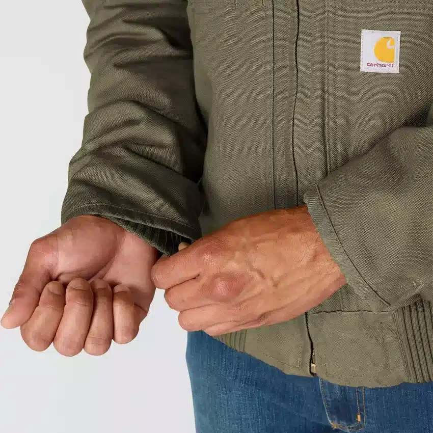 Ανδρικό μπουφάν Active Jac από πλυμένο καμβά με μόνωση